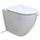 Hatria CENTRICA vaso a terra Pure Vortex, traslato senza brida, senza sedile, colore bianco finitura lucido 00Y9DC01
