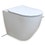 Immagine di Hatria CENTRICA vaso a terra Pure Vortex, traslato senza brida, senza sedile, colore bianco finitura lucido 00Y9DC01
