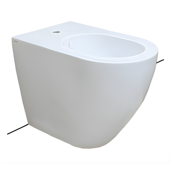 Immagine di Hatria CENTRICA bidet a terra, colore bianco finitura lucido 00Y9DA01