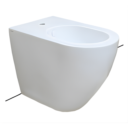 Immagine di Hatria CENTRICA bidet a terra, colore bianco finitura lucido 00Y9DA01