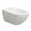 Immagine di Hatria CENTRICA set sanitari sospesi, vaso Pure Vortex, senza brida con sedile a discesa rallentata e bidet monoforo, colore bianco finitura opaco A0Y9DE25+00Y9D525+A0Y9DB25