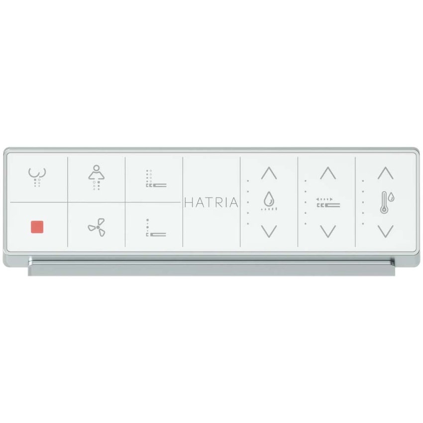 Immagine di Hatria H-SMART vaso sospeso con lavaggio automatizzato, con sedile riscaldato, colore bianco finitura lucido 00Y9D301