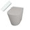 Immagine di Hatria H-SMART vaso a terra con lavaggio automatizzato, con sedile riscaldato, colore bianco finitura lucido 00Y9D401