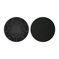 Immagine di Kaldewei Tappo KA 300 rotondo, copertura dello scarico, Invisible Grip, colore nero finitura opaco 687773141676