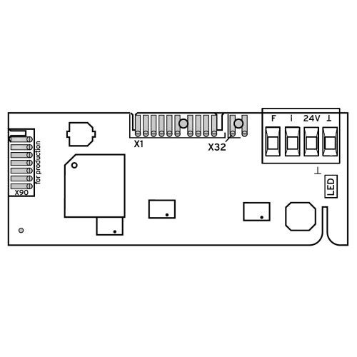 Immagine di Vaillant VRA 42 - Scheda 230V myVAILLANT connect caldaie non PEEC 0010040289