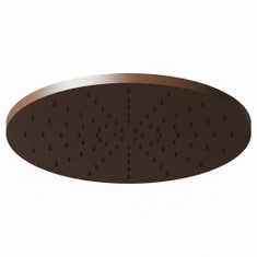 Immagine di Nobili SHOWER soffione a snodo rotondo da Ø 30 cm. in ABS, colore tabacco finitura opaco AD139/63TA
