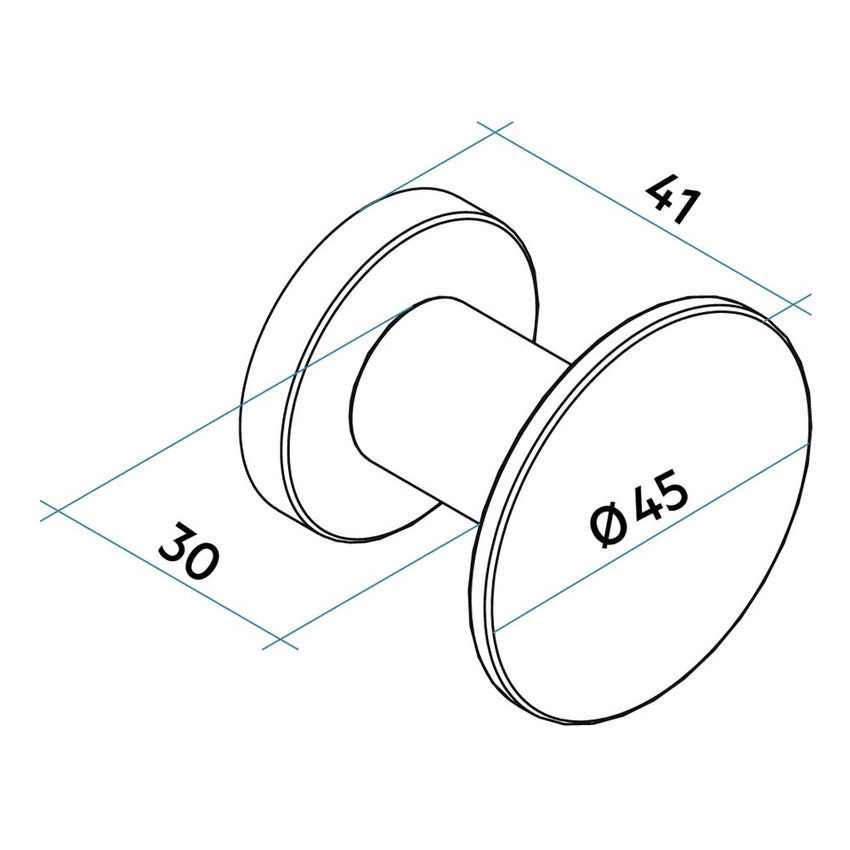 Immagine di Irsap TAG appendino con aggancio MAGNETICO, colore bianco standard finitura lucido Cod.01 AUPRO45IRM01
