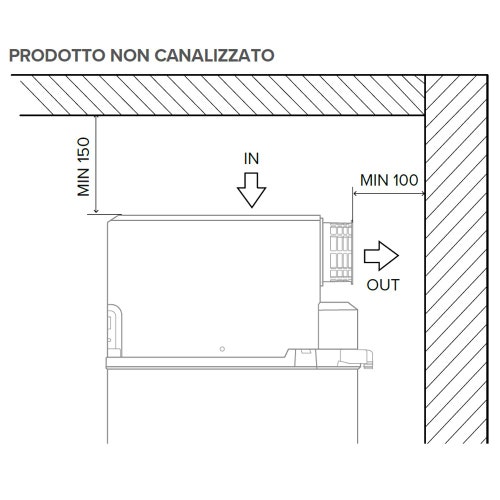 Immagine di Ariston NUOS FIT S2 WI-FI 200 FS R290 Scaldacqua a pompa di calore monoblocco a basamento 4057014
