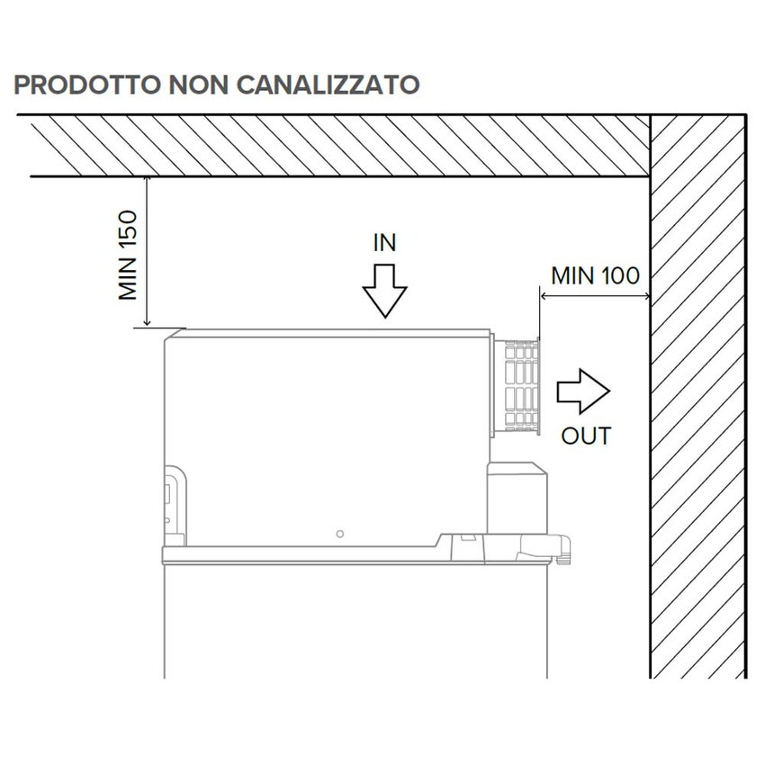Immagine di Ariston NUOS FIT S2 WI-FI 200 FS R290 Scaldacqua a pompa di calore monoblocco a basamento 4057014