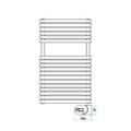 Immagine di Irsap ELLIPSIS_30 B ELETTRICO scaldasalviette 18 tubi, 2 intervallo, H.84 L.51 P.4,4 cm, con modulo bluetooth integrato, colore bianco standard finitura lucido Cod.01 HTS051Y01IR01NNN01