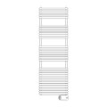 Immagine di Irsap ELLIPSIS_30 B ELETTRICO scaldasalviette 30 tubi, 4 intervallo, H.156 L.51 P.4,4 cm, con controllo elettronico, colore bianco standard finitura lucido Cod.01 HTL051H01IR01NNN02