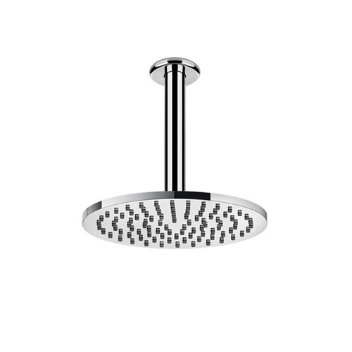 Immagine di Gessi GOCCIA soffione anticalcare per doccia, a soffitto, orientabile, Ø 20.2 cm, finitura cromo 33662#031