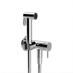 Immagine di Gessi SHOWER doccetta shut-off a parete, con miscelatore, finitura cromo 45230#031
