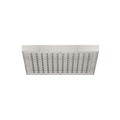 Immagine di Nobili SHOWER soffione a snodo quadrato 20 x 20 cm. in ABS, finitura inox spazzolato AD139/17CIX