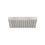 Immagine di Nobili SHOWER soffione a snodo quadrato 20 x 20 cm. in ABS, finitura inox spazzolato AD139/17CIX