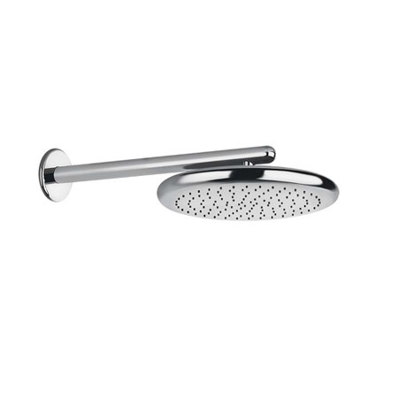 Immagine di Gessi GOCCIA soffione anticalcare per doccia, a parete, orientabile, Ø 33.4 cm, finitura cromo 33756#031