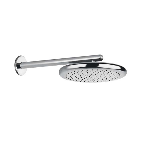 Immagine di Gessi GOCCIA soffione anticalcare per doccia, a parete, orientabile, Ø 33.4 cm, finitura cromo 33756#031