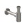 Flaminia STIL sifone per bidet 1 1/4", finitura acciaio spazzolato STSIFBACC