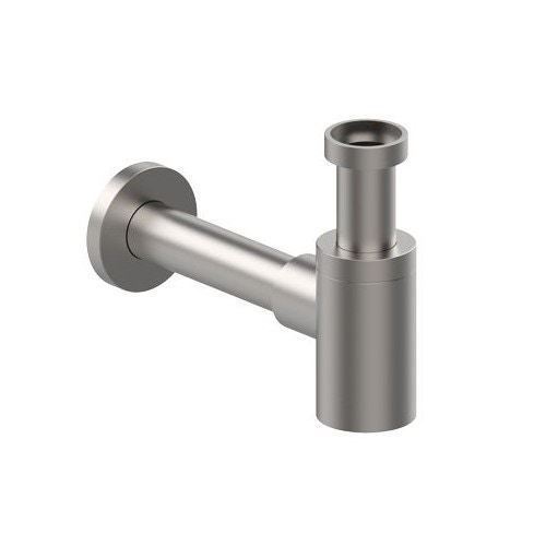 Immagine di Flaminia STIL sifone per bidet 1 1/4", finitura acciaio spazzolato STSIFBACC