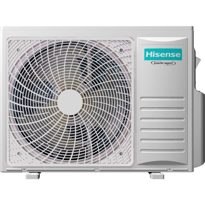 Immagine di Hisense ENERGY PRO X Climatizzatore a parete dual split inverter Wi-Fi bianco | unità esterna R32 8 kW unità interne 12000+18000 BTU 4AMW81U4RJC+QH[35]XV3AG+QH[50]BV0AG