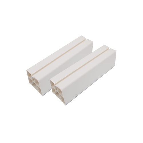 Immagine di Tecnogas supporti a pavimento per motocondensanti, L.35 H.10 P.8 cm, colore bianco (1 pezzo) 11216