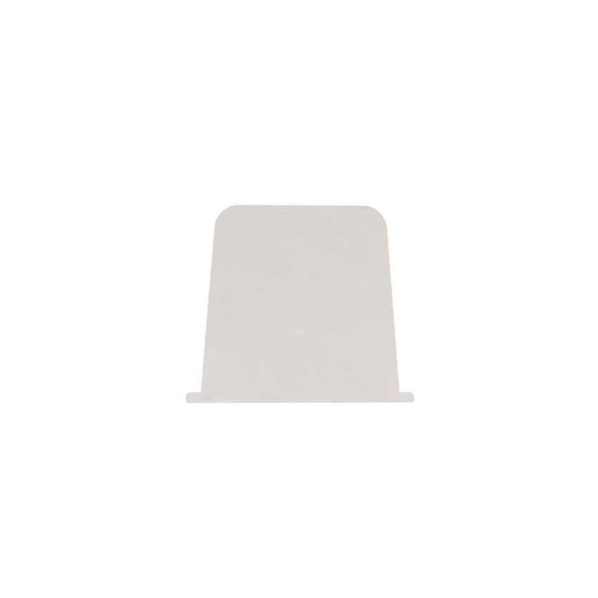 Immagine di Tecnogas due supporti a pavimento per motocondensanti, 45x10x8cm completi di tappi, bianco 2X-11217+11219