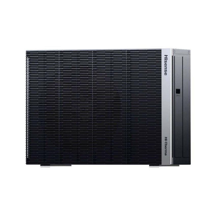 Immagine di Hisense HI-THERMA II R290 pompa di calore hydro-integra, aria-acqua per riscaldamento, raffreddamento e produzione ACS, accumulo 230 l | unità interna e unità esterna 5 kW AHW-050HCPB1+AHS-100HCWBAA-23