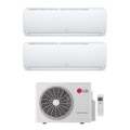 Immagine di LG DUALCOOL Libero Smart Climatizzatore a parete dual split inverter Wi-Fi bianco | unità esterna R32 4.1 kW unità interne 9000+9000 BTU MU2R15.018A0+EZ[09|09]CSN.CSJ1