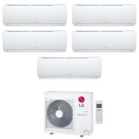 Immagine di LG DUALCOOL Libero Smart Climatizzatore a parete penta split inverter Wi-Fi bianco | unità esterna R32 8.8 kW unità interne 7000+7000+7000+7000+7000 BTU MU5R30.U36A0+MS[07|07|07|07|07]EZ.NSJ