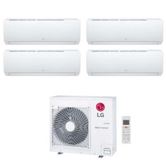 Immagine di LG DUALCOOL Libero Smart Climatizzatore a parete quadri split inverter Wi-Fi bianco | unità esterna R32 8.8 kW unità interne 9000+9000+9000+9000 BTU MU5R30.U36A0+EZ[09|09|09|09]CSN.CSJ1