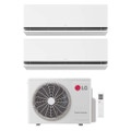 Immagine di LG DUALCOOL Deluxe Climatizzatore a parete dual split inverter Wi-Fi bianco | unità esterna R32 7.9 kW unità interne 9000+9000 BTU MU4R27.U24A0+H[09|09]S1DA.NS1