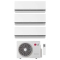 Immagine di LG DUALCOOL Deluxe Climatizzatore a parete trial split inverter Wi-Fi bianco | unità esterna R32 7.9 kW unità interne 9000+9000+9000 BTU MU4R27.U24A0+H[09|09|09]S1DA.NS1