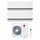 LG DUALCOOL Premium Climatizzatore a parete dual split inverter Wi-Fi bianco | unità esterna R32 8.8 kW unità interne 9000+9000 BTU MU5R30.U36A0+H[09|09]S1PA.NS1