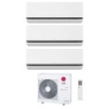 Immagine di LG DUALCOOL Premium Climatizzatore a parete trial split inverter Wi-Fi bianco | unità esterna R32 8.8 kW unità interne 9000+9000+9000 BTU MU5R30.U36A0+H[09|09|09]S1PA.NS1