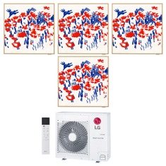 Immagine di LG ARTCOOL Gallery Photo Climatizzatore a parete quadri split inverter Wi-Fi | unità esterna R32 8.8 kW unità interne 9000+9000+9000+9000 BTU MU5R30.U36A0+A[09|09|09|09]GA1.NSE