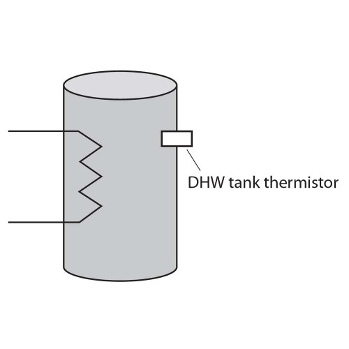 Immagine di Mitsubishi THW5B sonda bollitore (FTC6) PAC-TH011TK2-E