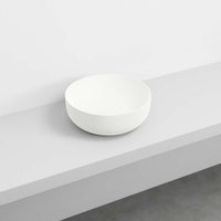 Immagine di Cielo ERA bacinella small tonda Ø 40 cm, senza foro per rubinetteria e senza troppopieno, colore talco finitura opaco BAERA40TL