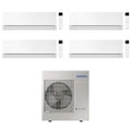 Immagine di Samsung WINDFREE Première Plus Climatizzatore a parete quadri split inverter Wi-Fi essential white | unità esterna R32 10 kW unità interne 9000+9000+12000+12000 BTU AJ100TXJ5KG/EU+AR70H[09|09|12|12]CAAWNEU