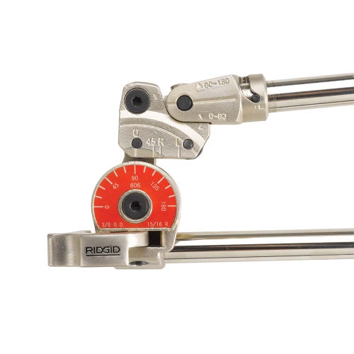 Immagine di Ridgid Curvatubi per idraulica, impieghi pesanti, serie 600, da 12mm, con raggio di curvatura 38mm, per tubi in acciaio inox e titanio 38063 