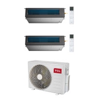 Immagine di TCL CANALIZZABILE Climatizzatore canalizzabile dual split inverter Wi-Fi | unità esterna R32 7.9 kW unità interne 9000+12000 BTU MT2730+MN[09|12]DW1