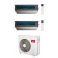 Immagine di TCL CANALIZZABILE Climatizzatore canalizzabile dual split inverter Wi-Fi | unità esterna R32 12.2 kW unità interne 9000+9000 BTU MT4250+MN[09|09]DW1