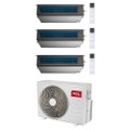 Immagine di TCL CANALIZZABILE Climatizzatore canalizzabile trial split inverter Wi-Fi | unità esterna R32 7.9 kW unità interne 9000+9000+9000 BTU MT2730+MN[09|09|09]DW1