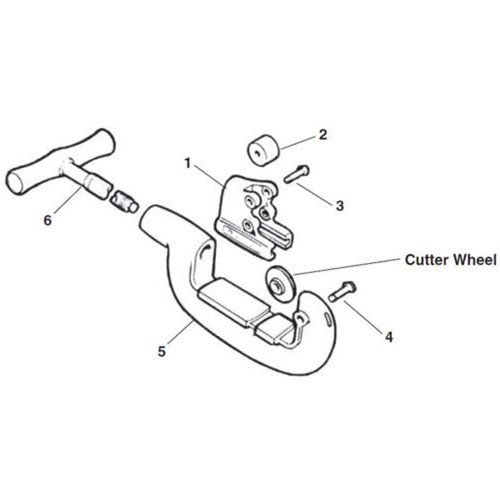 Immagine di Ridgid 2-A Tagliatubi 3 rotelle per impieghi pesanti 1/8" - 2" 32825