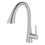 Immagine di Grohe ZEDRA miscelatore monocomando H.40 cm per lavello con doccetta estraibile, finitura cromo spazzolato 32294DC2
