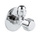 Grohe Rubinetto a squadra da 1/2" x 3/8", finitura cromo 22018000