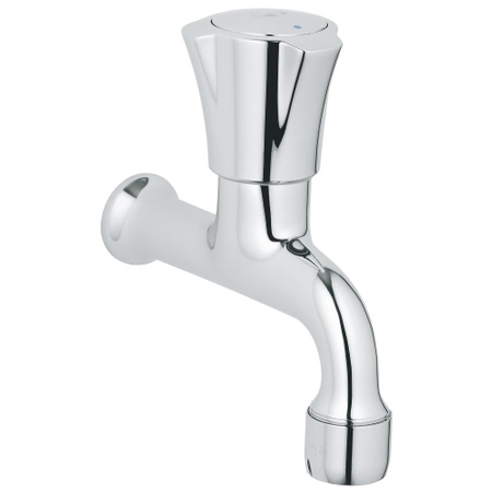 Immagine di Grohe ADRIA rubinetto di erogazione a muro da 1/2", a parete, finitura cromo 30098001