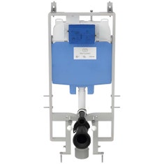 Immagine di Ideal Standard PROSYS 80 modulo installazione wc con regolazione di fabbrica a 6/3 litri per cartongesso R014367