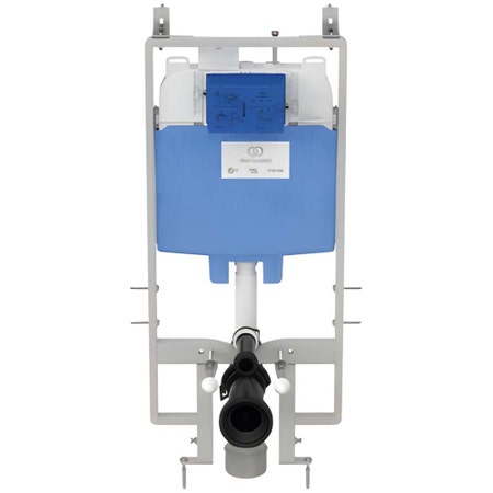 Immagine di Ideal Standard PROSYS 80 modulo installazione wc con regolazione di fabbrica a 6/3 litri per cartongesso R014367