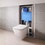 Immagine di Ideal Standard PROSYS 80 modulo installazione wc con regolazione di fabbrica a 6/3 litri per cartongesso R014367