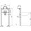 Immagine di Ideal Standard PROSYS modulo installazione lavabo per cartongesso R020767
